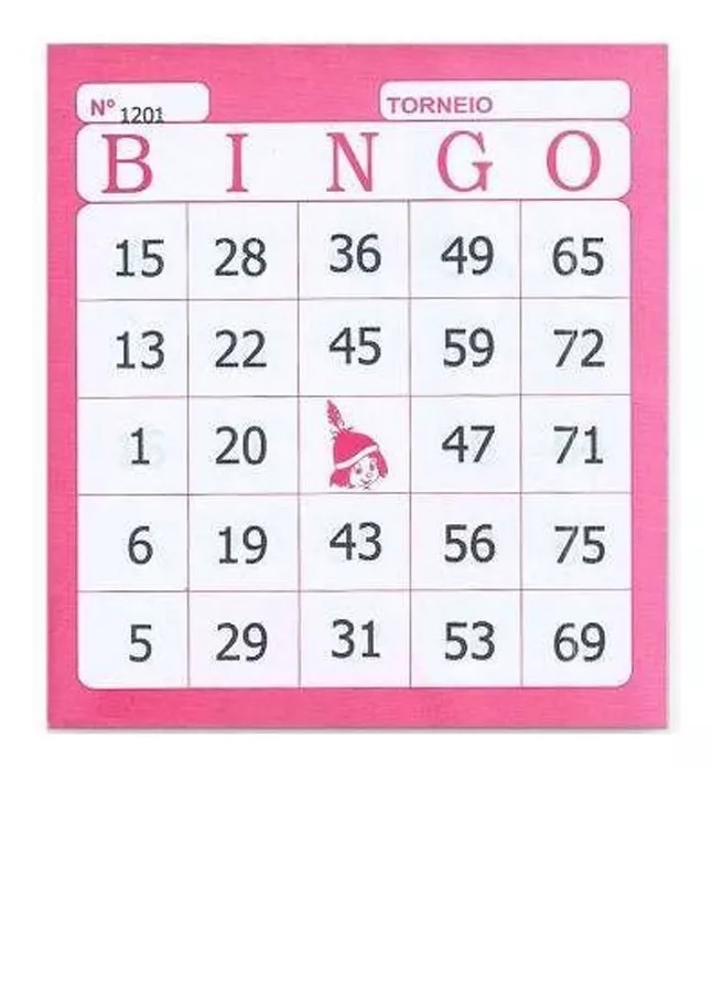 Bloco Bingo Color Rosa 6004 - Tamoio