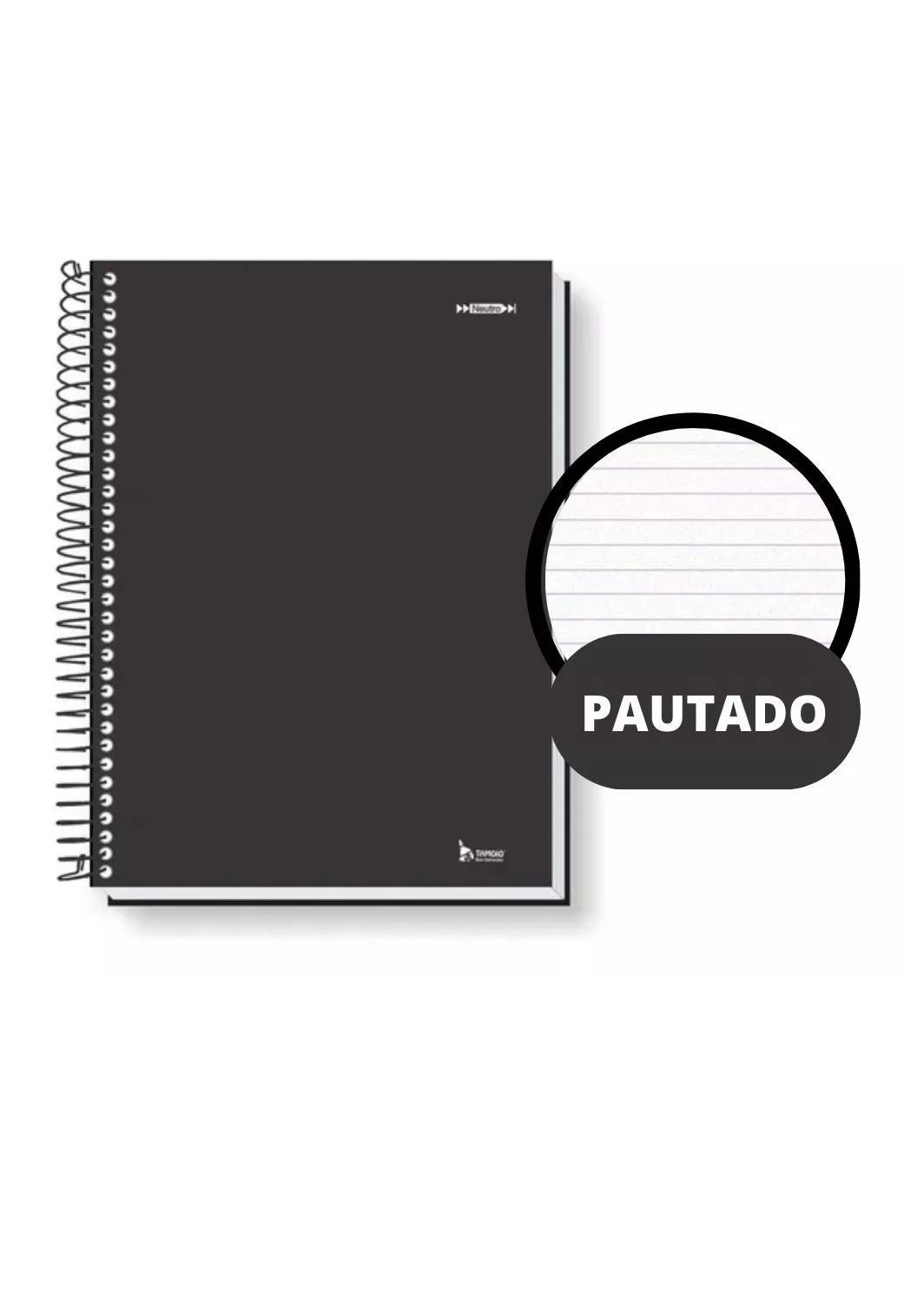 Caderno Espiral Kit 2 Un Capa Dura Pequen...