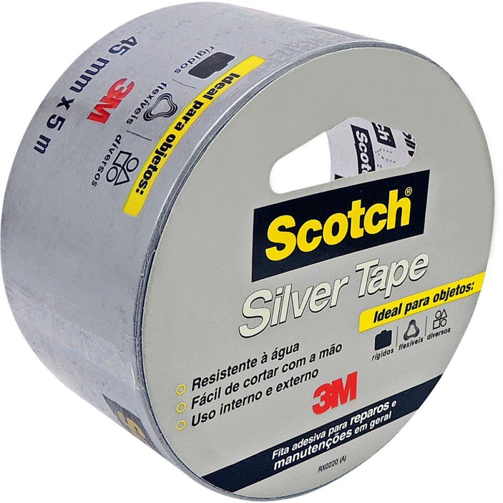 FITA DE ALTA RESISTENCIA SILVER TAPE SCOT...