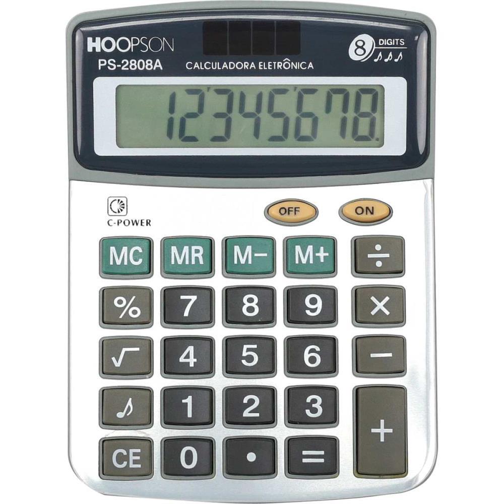 CALCULADORA DE BOLSO 8DIGITOS BATERIA/SOL...