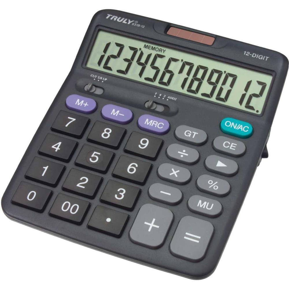 CALCULADORA DE MESA 12 DIG. BOTAO LIG/DES...