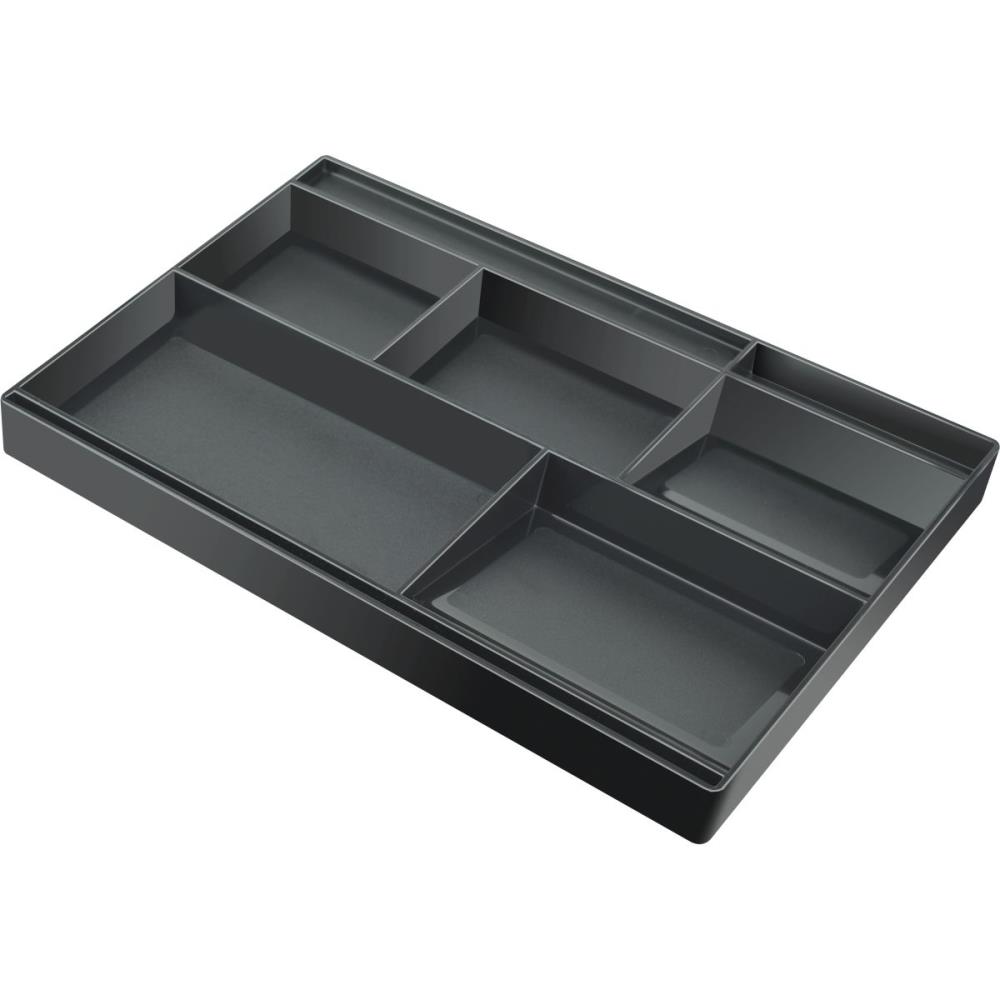 ORGANIZADOR DE GAVETA PRETO 32X20CM C/ DI...