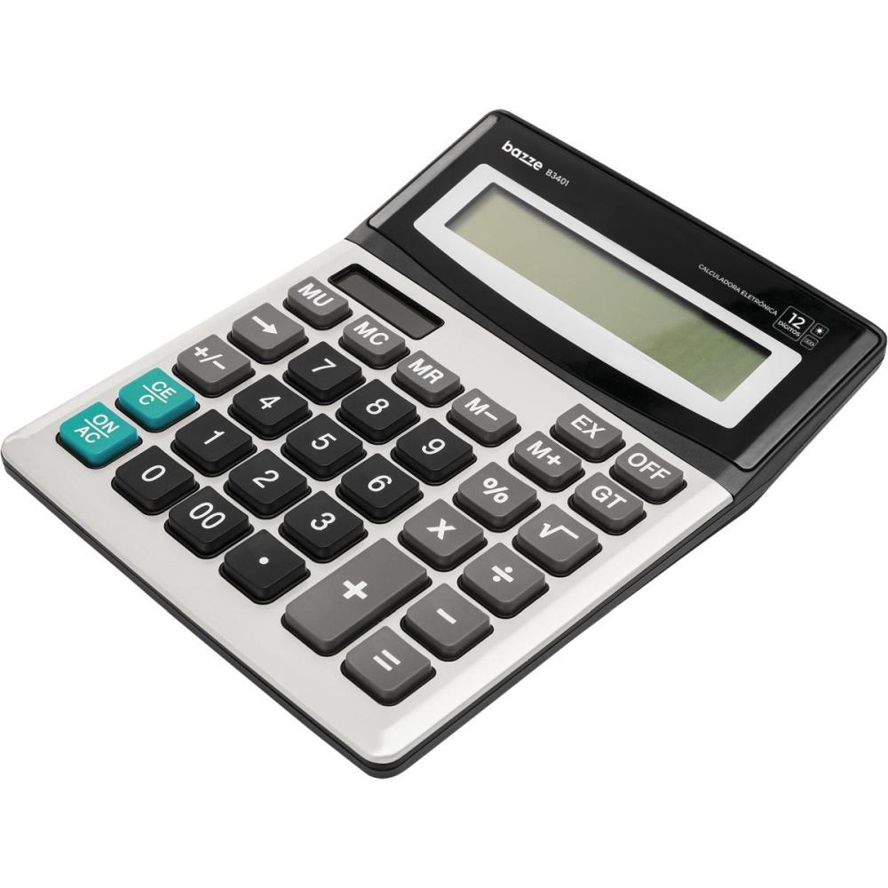 CALCULADORA DE MESA 12 DIG. BAZZE B3440 M...