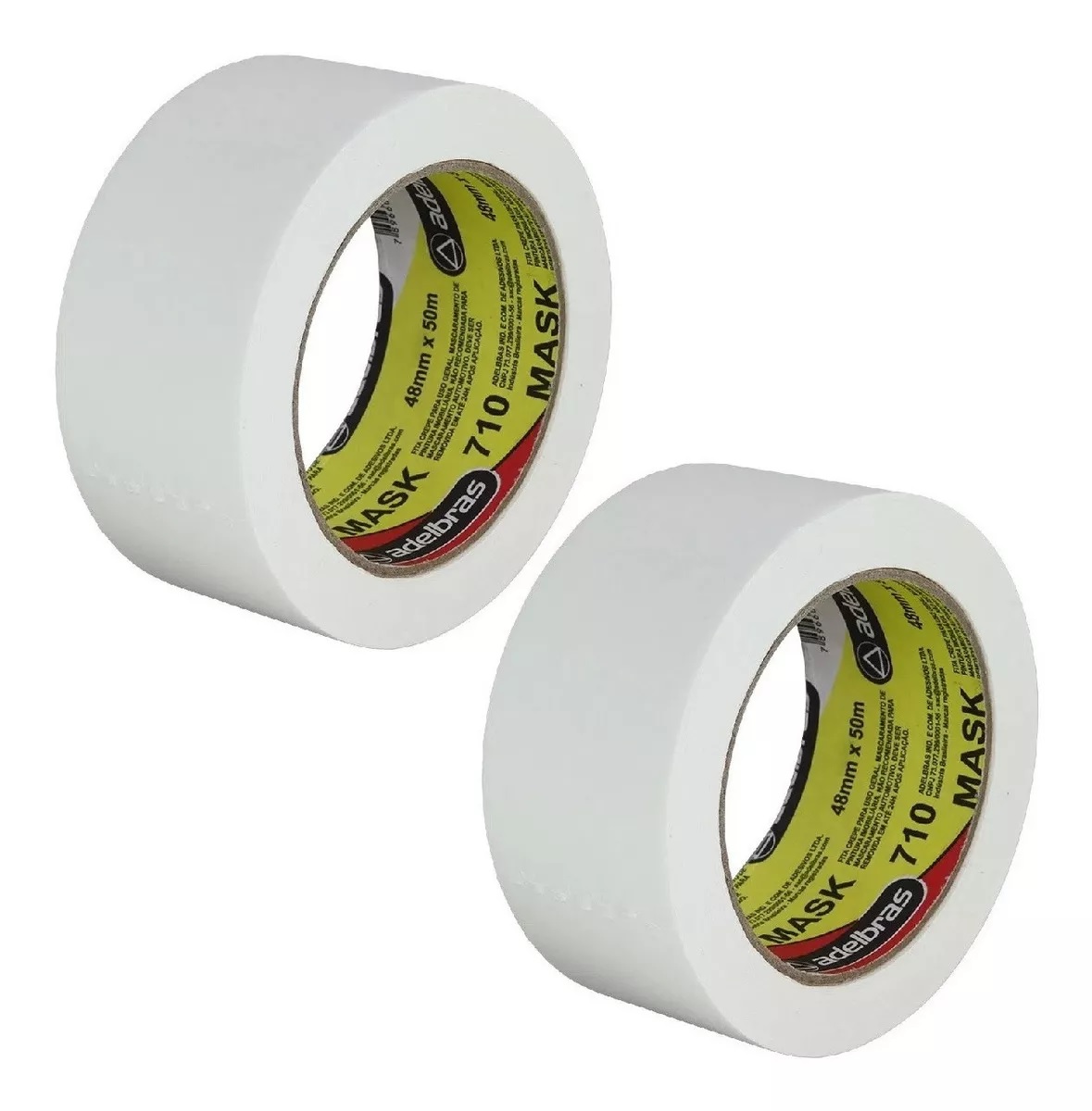 Fita Crepe Uso Geral Larga Pintura 48mm X...